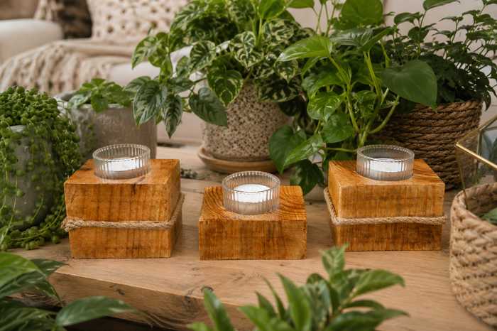 Decoración con velas