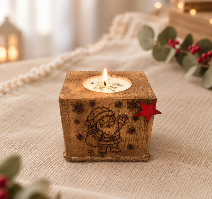 Una vela de Navidad