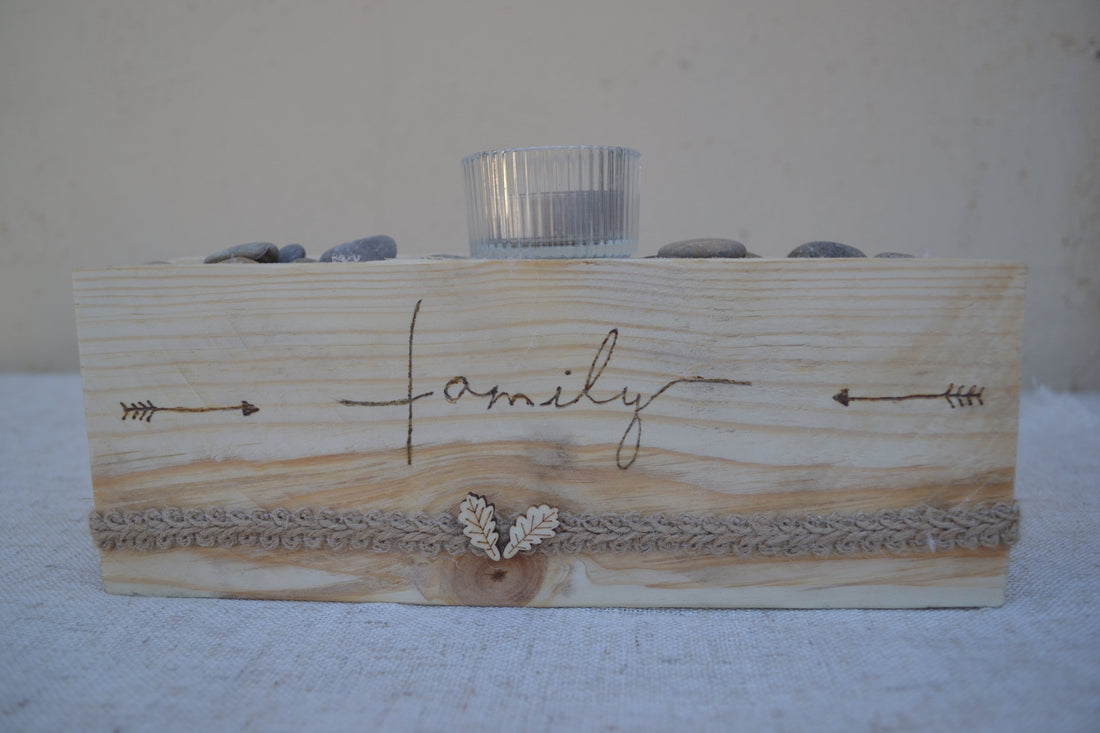 Regala encanto con nuestra pieza Family de madera artesanal Kimori