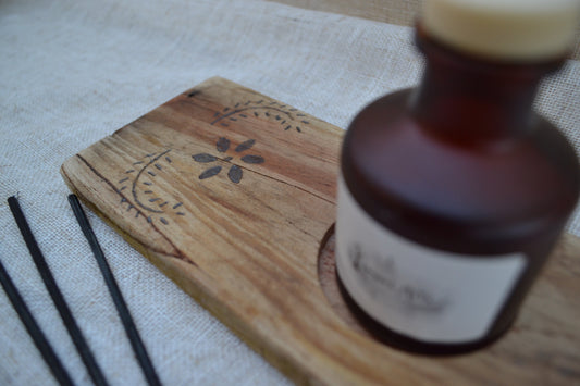 Ambientador de madera artesanal Kimori, decoración natural con aroma para tu hogar