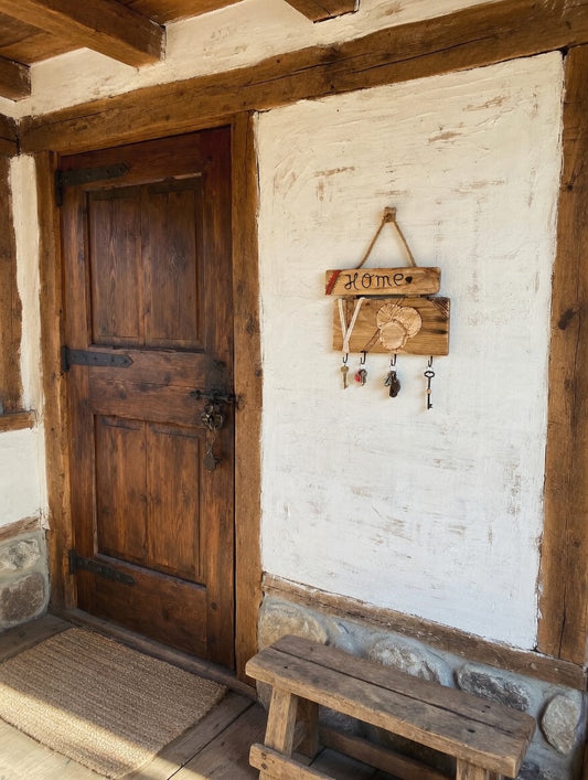 ¿Por qué elegir nuestro colgador de llaves de madera Home?