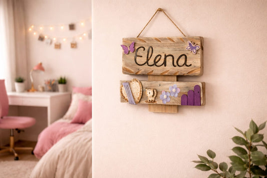 Regalos personalizados para los más pequeños: decoración infantil única para su refugio