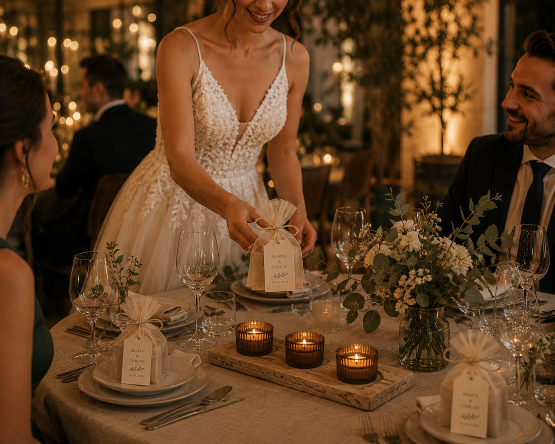 ¿Buscas un detalle de boda personalizado que sorprenda a tus invitados y recuerden para siempre?