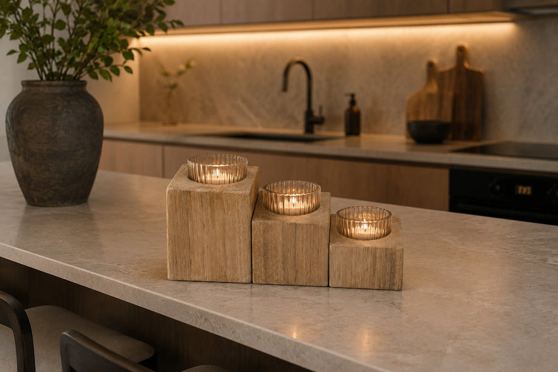 ¿Por qué elegir nuestros portavelas de madera artesanales para decorar tu hogar?