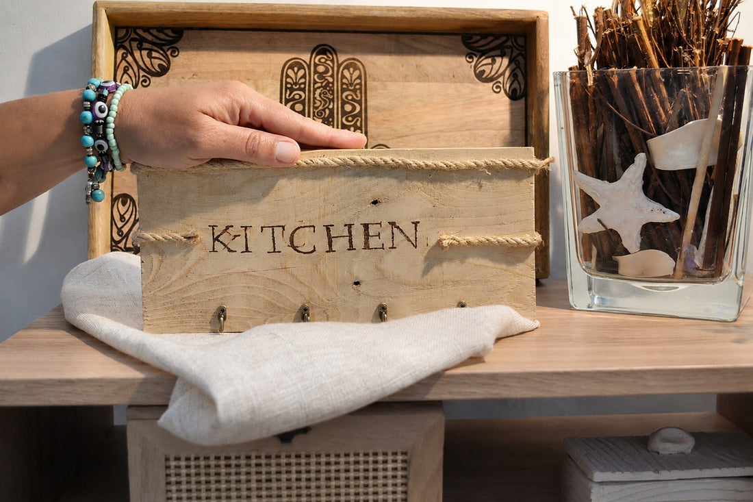 Organizador de Cocina KITCHEN para Trapos | Kimori Arts