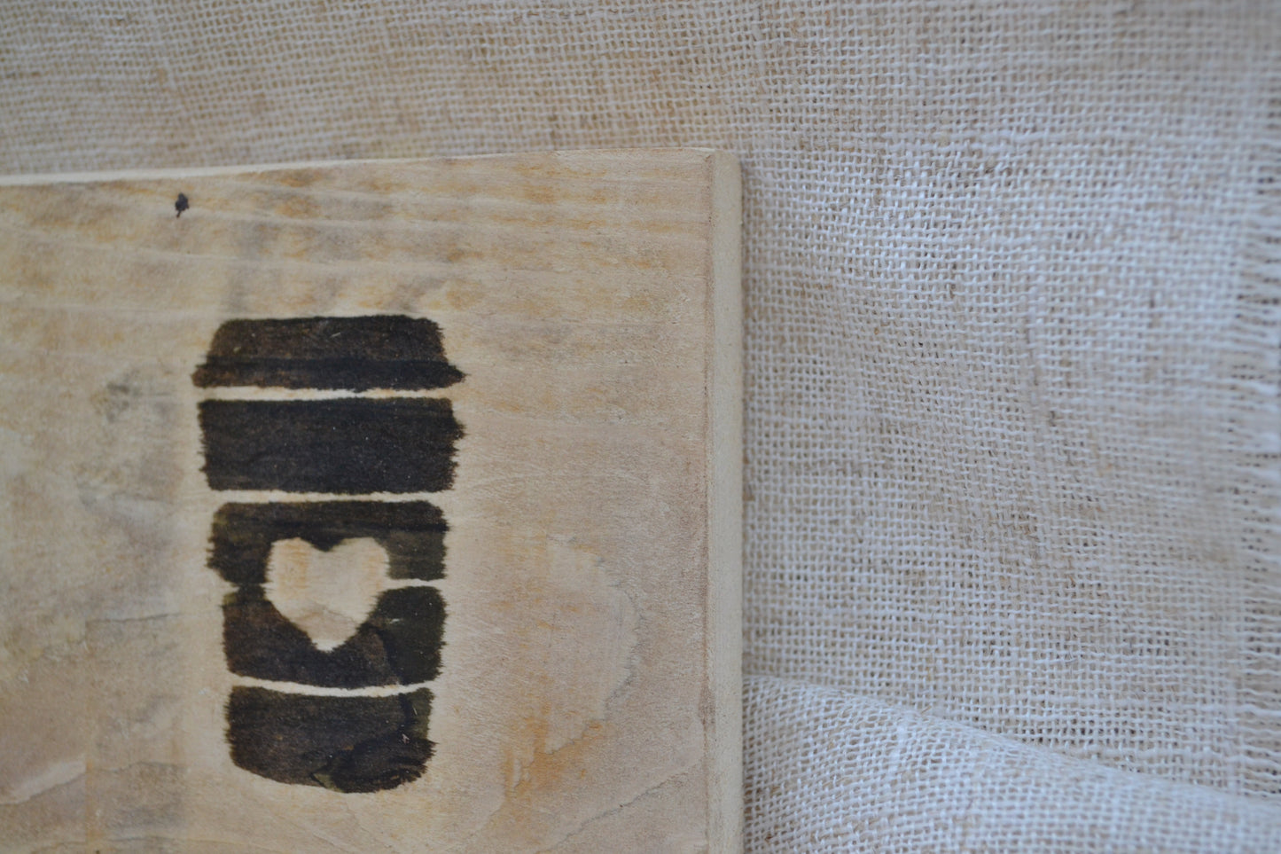 Colgador Decorativo de Madera "COFFEE"