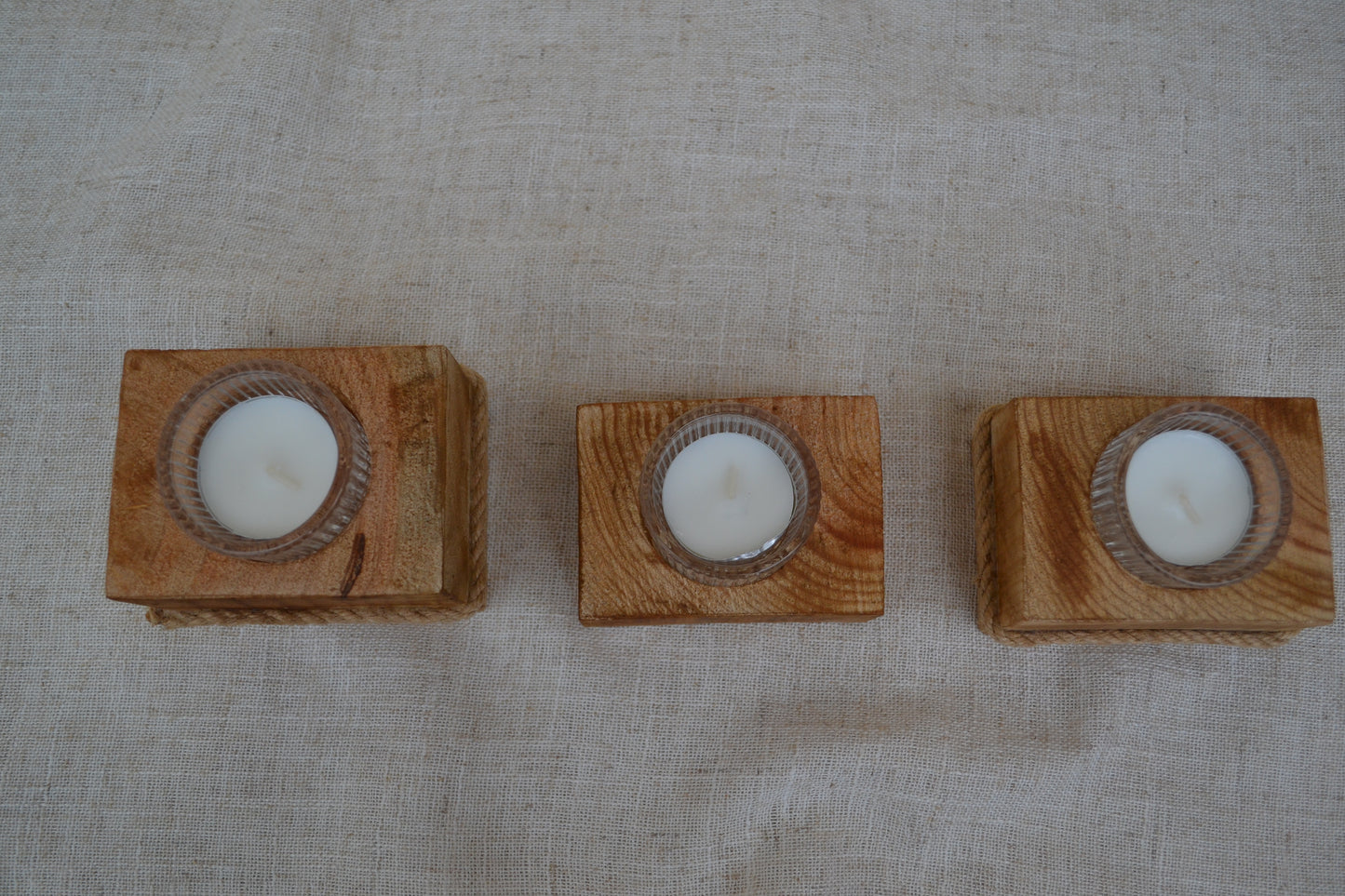 Pack de 3 Portavelas
