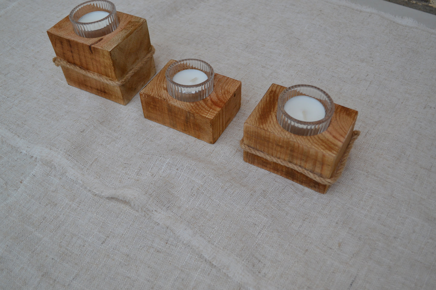 Pack de 3 Portavelas