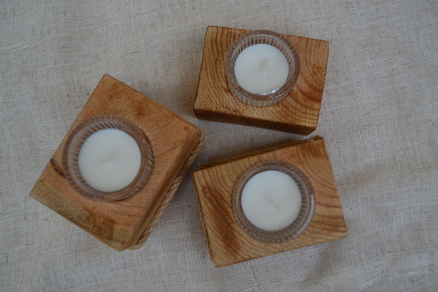 Pack de 3 Portavelas
