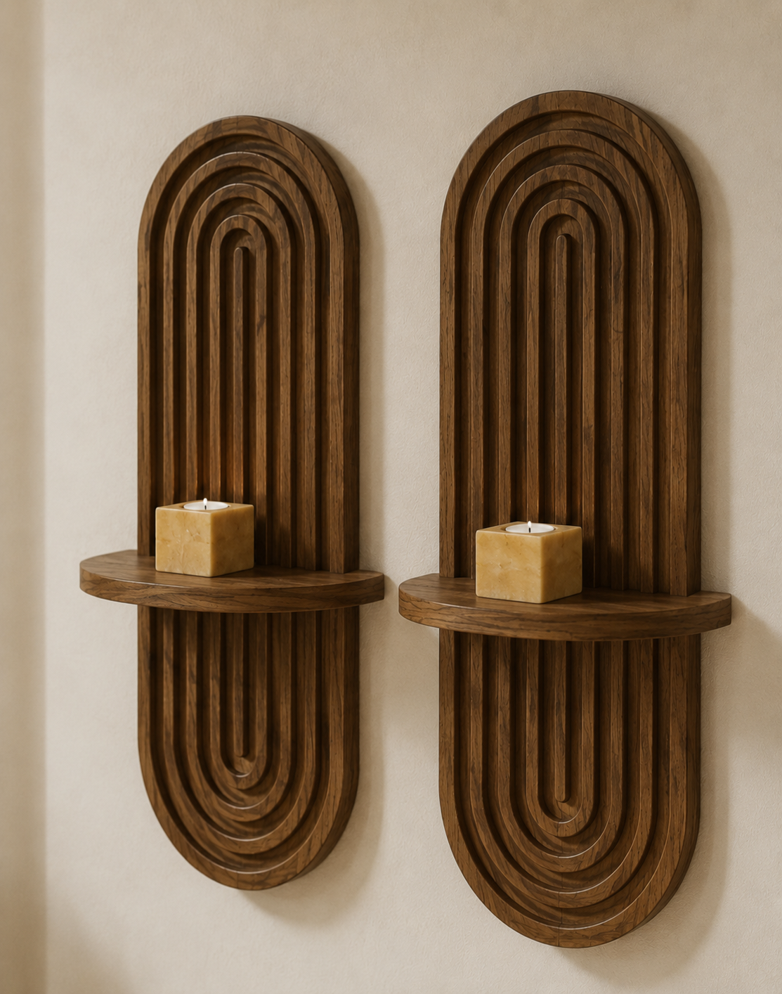 PACK PORTA VELAS CUMBRES DE TRES