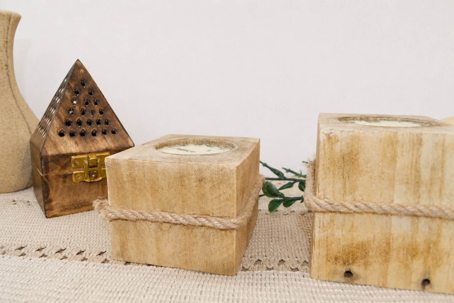 PACK PORTA VELAS CUMBRES DE TRES